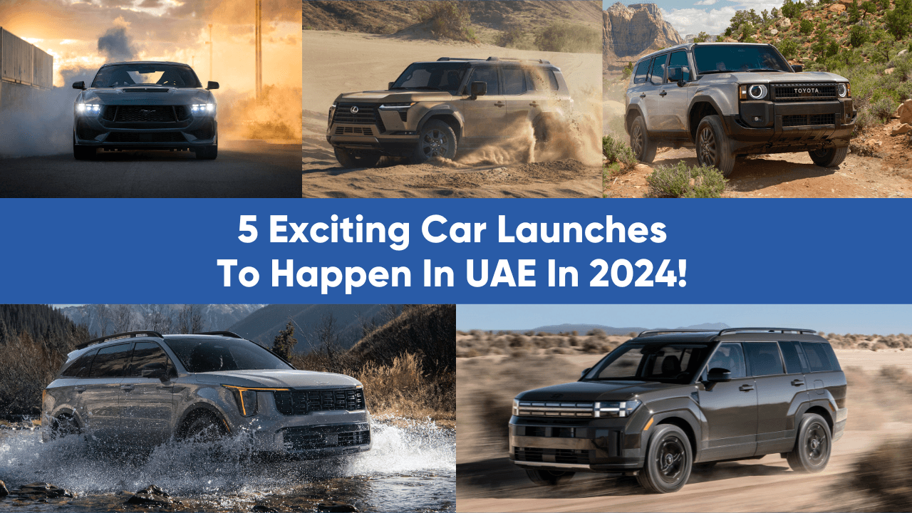 5 Exciting Car Launches To Happen In The UAE In 2024 — cover image