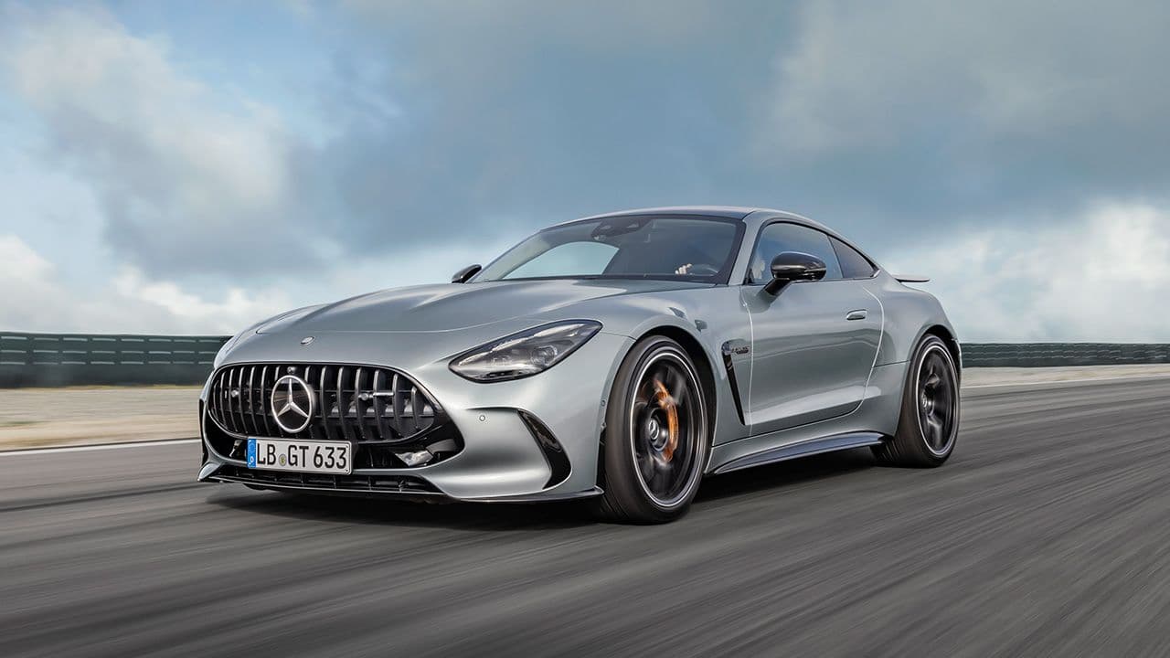 All-New 2024 Mercedes-AMG GT Coupe Breaks Cover! — cover image