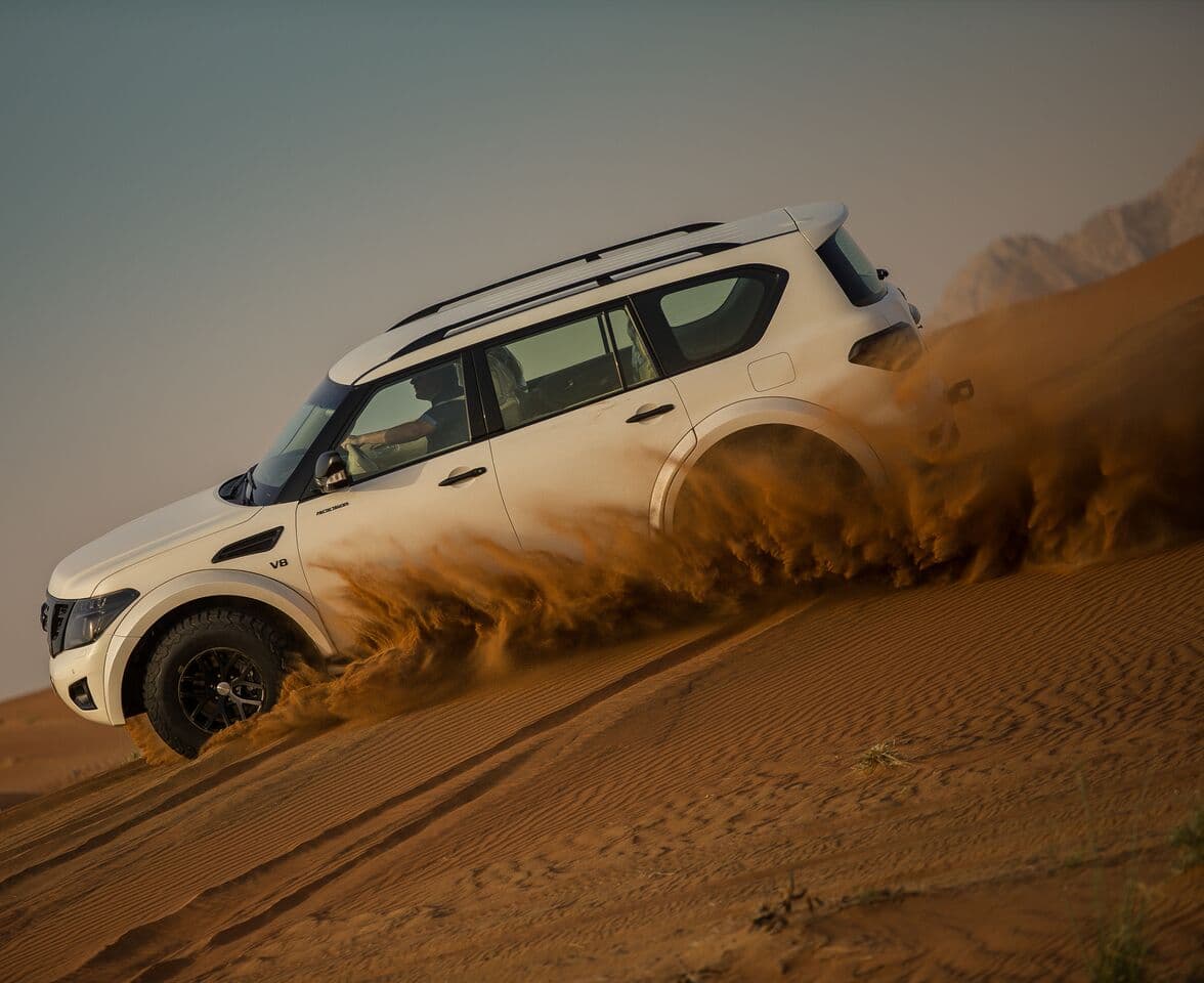Are Sand Dunes A Problem? Get The Nissan Patrol Moreeb By Arctic Trucks — cover image