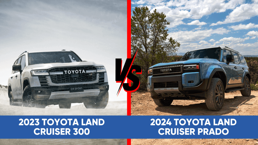 The 2023 Toyota Land Cruiser 300 Series VS The 2024 Toyota Land Cruiser Prado! — cover image