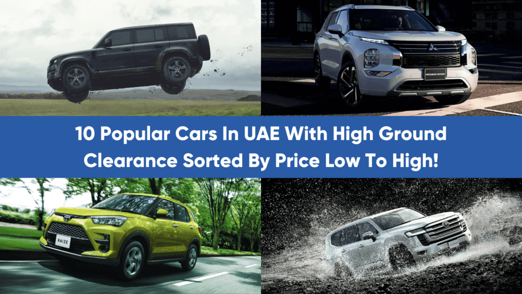 10 Popular Cars In UAE With High Ground Clearance Sorted By Price Low To High | Best Cars In UAE — cover image