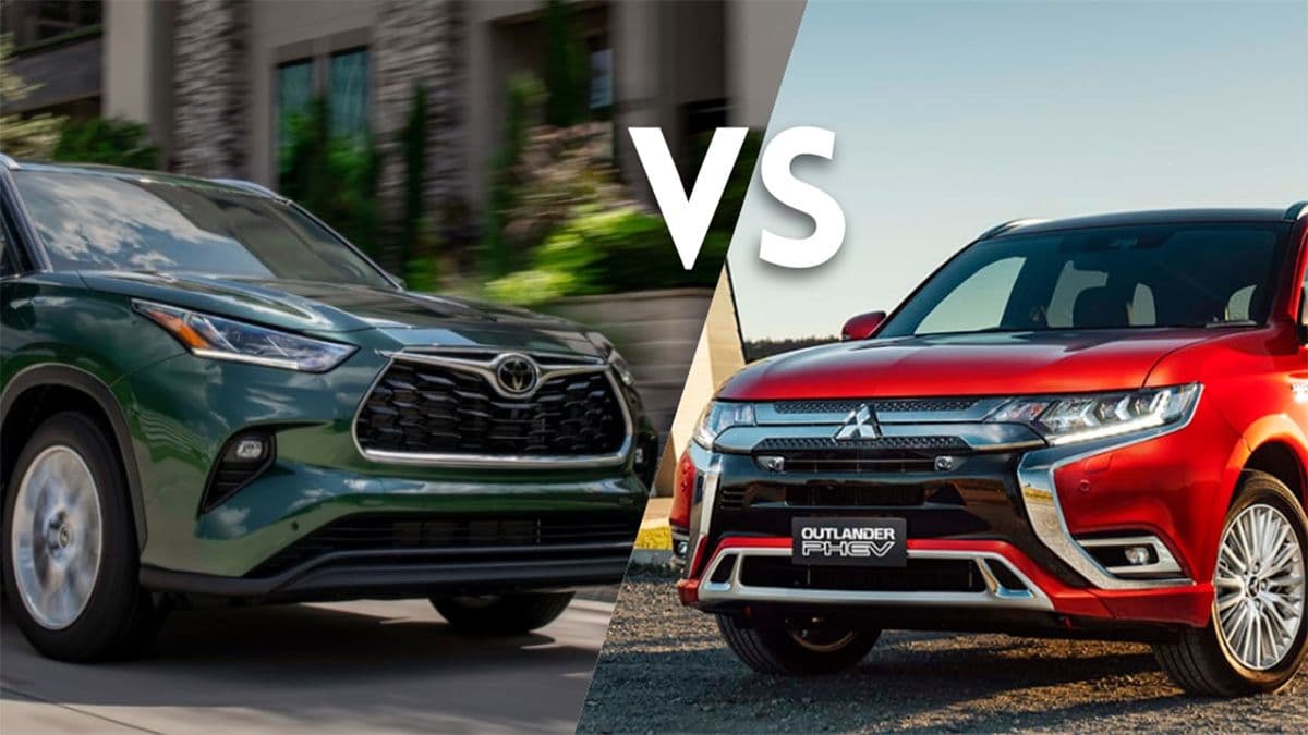 Toyota Highlander Vs Mitsubishi Outlander - SUV Comparison — cover image
