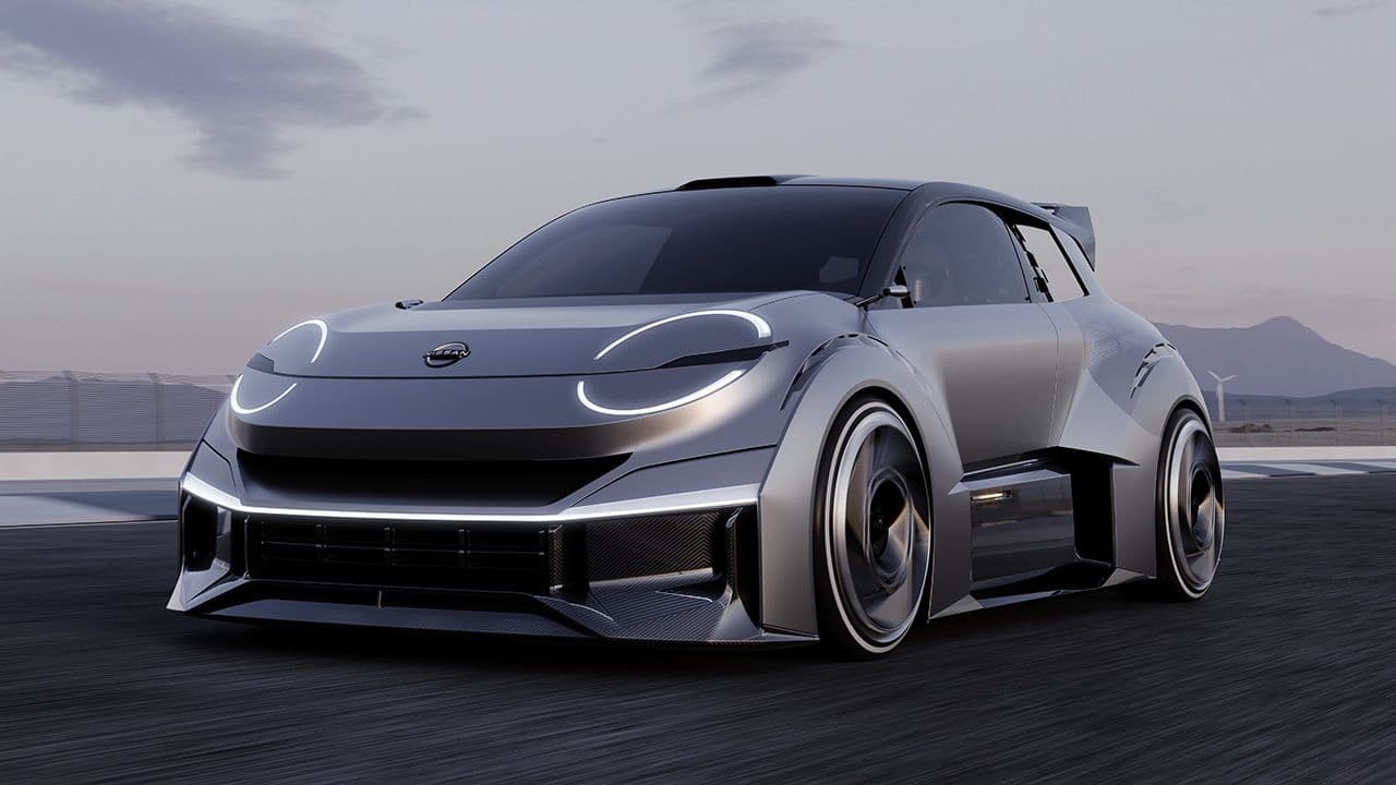 Nissan Celebrates 20th Anniversary of London Design Studio With The Reveal of Nissan Concept 20-23 Electric Hot Hatch — cover image