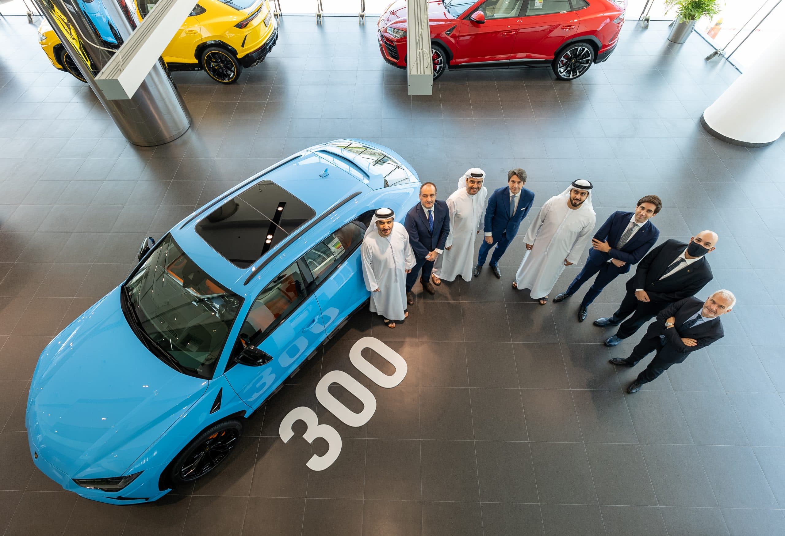 Lamborghini Celebrates Its 300th Urus Sale In The UAE — cover image