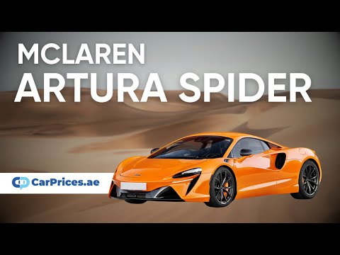 2024 McLaren Artura Spider First Look - UAE - www.carprices.ae