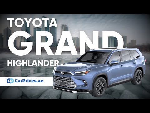 2024 Toyota Highlander First Look - UAE - www.carprices.ae