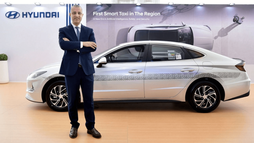 Hyundai UAE Unveiled The First AI Smart Taxi Concept At The Abu Dhabi Smart City Summit